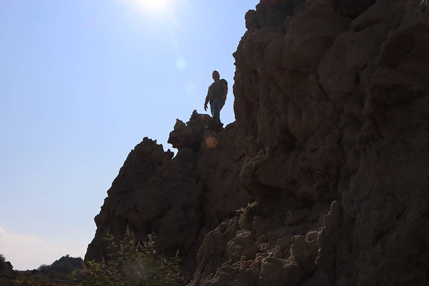 16 bin yıl önce püskürdü Demirköprü Barajı’nın suyu çekilince göründü. Kara olan rengi beyaza döndü - Resim: 20
